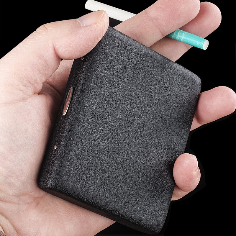 Smoking & Vaping Accessories - Caixa de cigarro de metal fosco