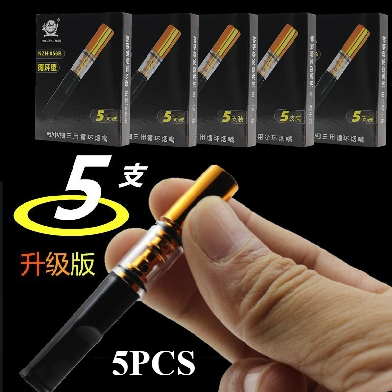 Smoking & Vaping Accessories - 25 Peças Filtro de Cigarro Reciclável
