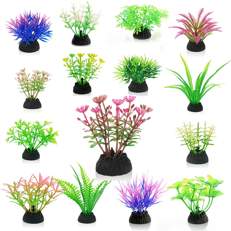 Dry Herb Vaping Accessories - Simulação de plantas artificiais pvc subaquática