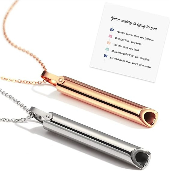 Colar de apito de aço inoxidáv - Vaping Goods avaliação e preço