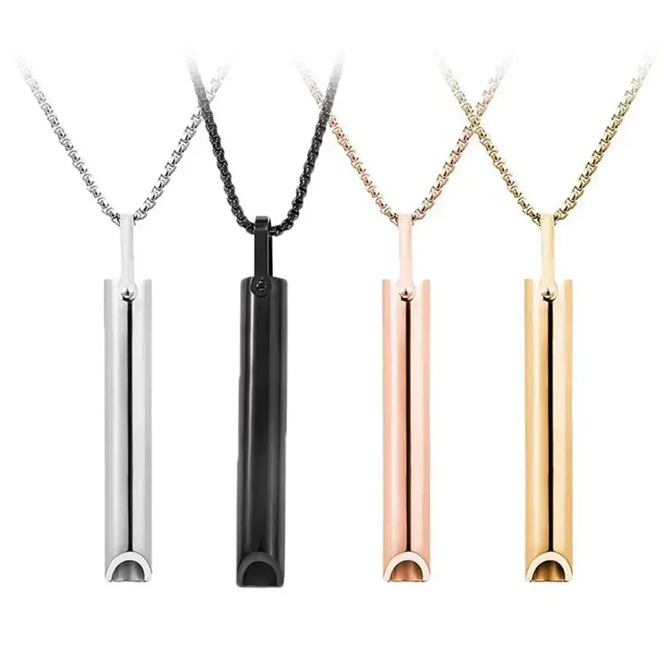 Colar de apito de aço inoxidáv - Vaping Goods avaliação e preço
