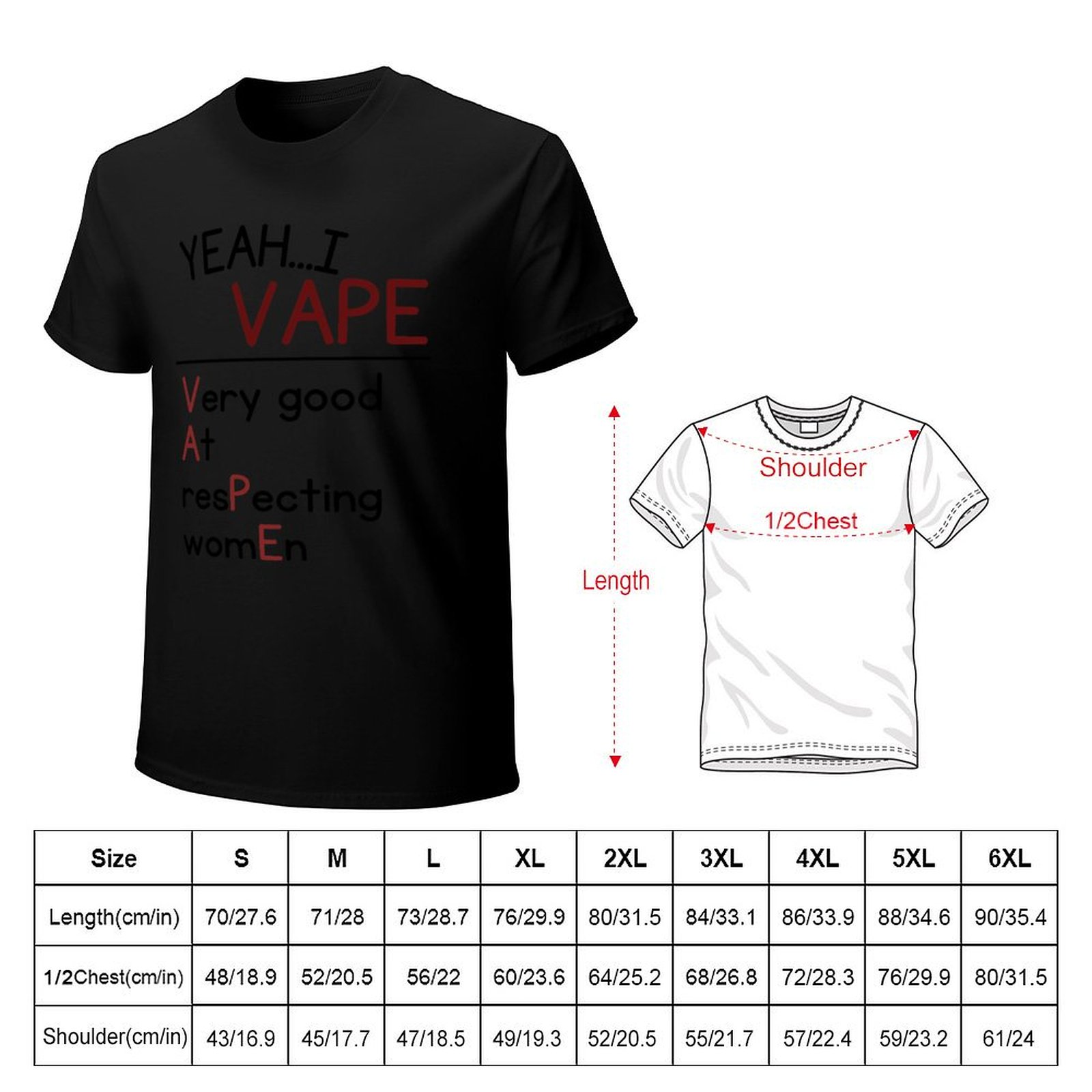 Camiseta masculina respirável  - Vaping Goods avaliação e preço